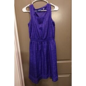 Simply Vera Vera Wang‎ Purple Dress Sleeveless Casual Dress size XS